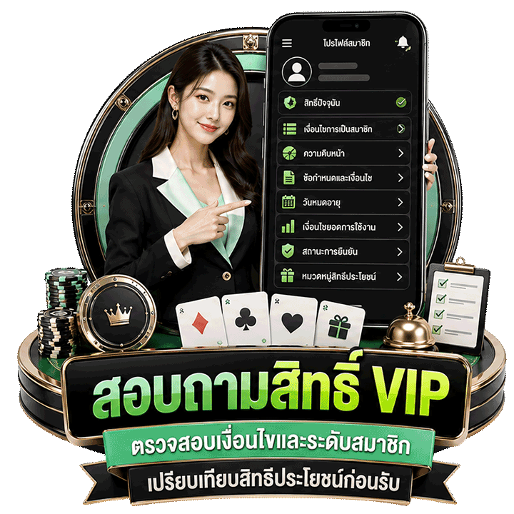 สอบถามสิทธิ์ VIP เงื่อนไข การเลื่อนระดับ และสิทธิประโยชน์